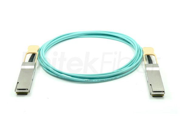 speed aoc cable 100g qsfp28 optic transceiver module om3