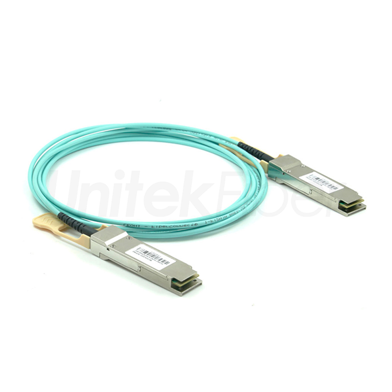  Active Optical Cable|High Speed AOC Cable 40G QSFP+ Optic Transceiver Module OM3