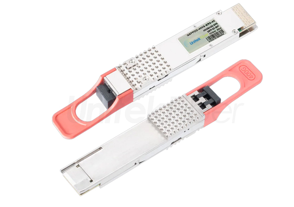 qsfp dd er8 fiber transceiver smf 1310nm 40km duplex lc