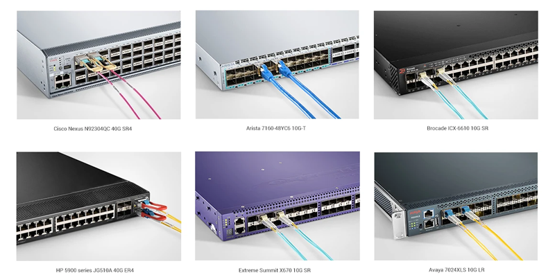 Optical Transceiver Module|100G QSFP28 Fiber Optic Transceiver ER4 1295nm 40km LC Duplex