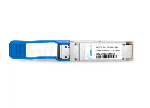 optical transceiver module 200g qsfp56 fiber transceiver lr4 1310nm 10km duplex lc china