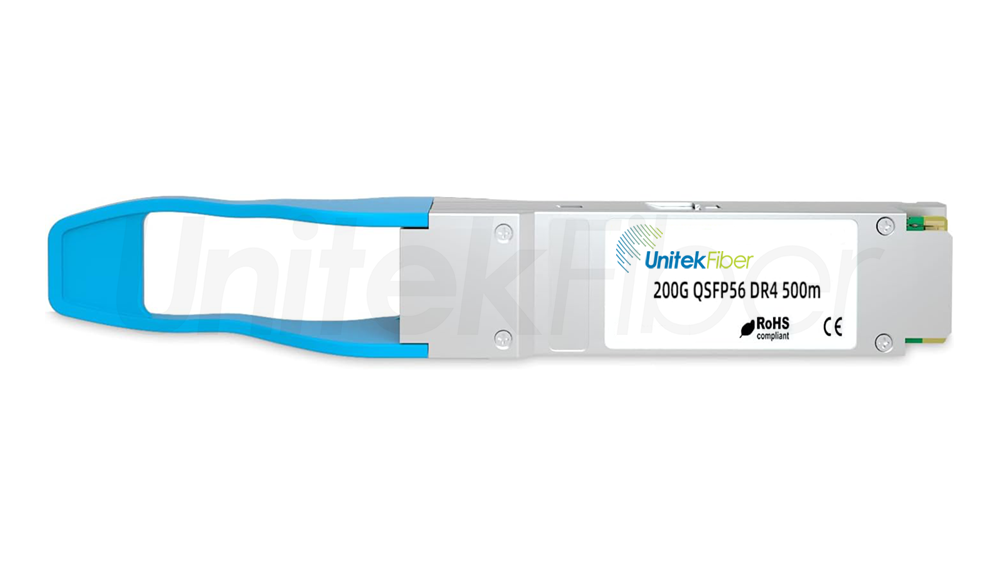Optical Transceiver Module|200G QSFP56 Fiber Optic Transceiver DR4 1310nm 500m