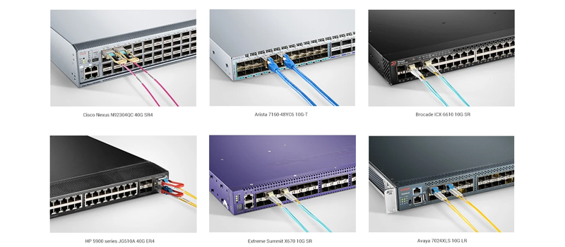 Optical Transceiver Module|100G QSFP28 Fiber Optic Transceiver SR4 1310nm 10km LC Duplex