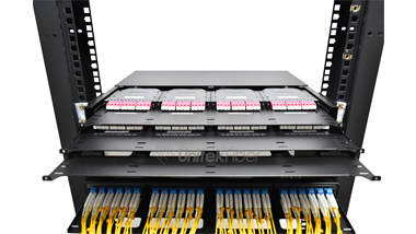 The way to organize fiber optic jumpers