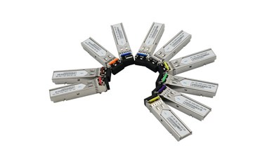 What network connects to SFP optical module?