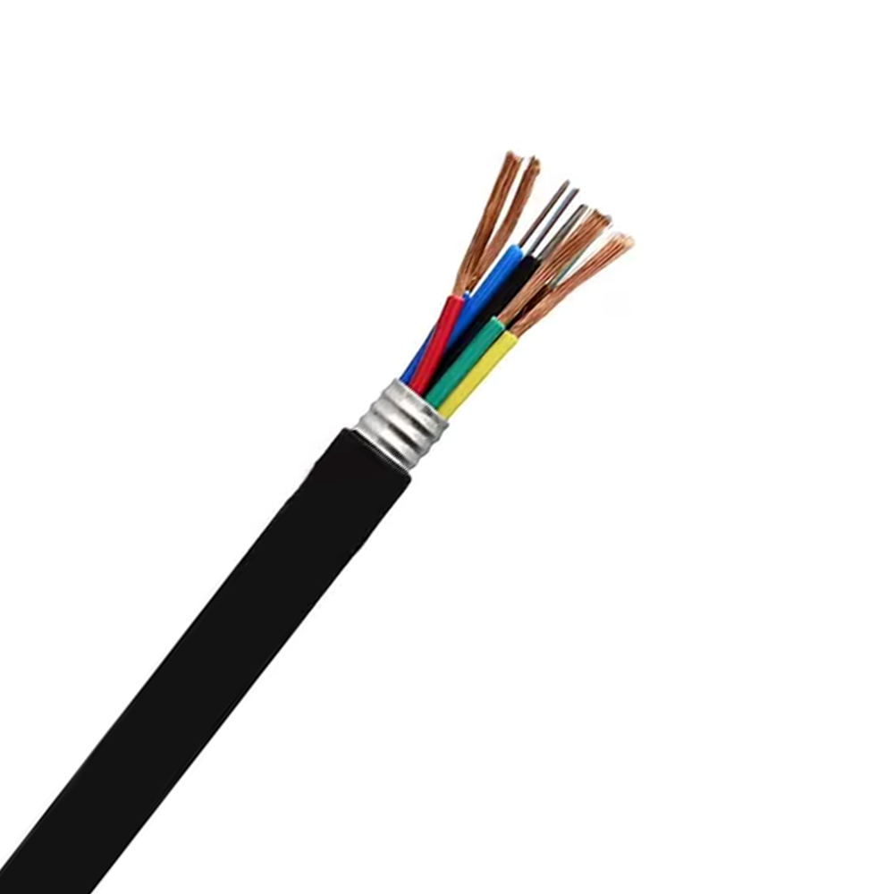 Hybrid Fiber Power Cable|GDTA 24C Stranded Loose Tube SM G652D PE Aluminum Armored
