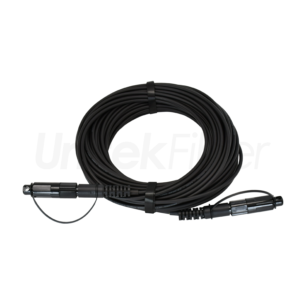 Fiber Optic Patch Cable|24C FTTA Optitap MPO-MPO Waterproof Armored Outdoor Fiber Patch Cord SM G657A1 5.0mm LSZH