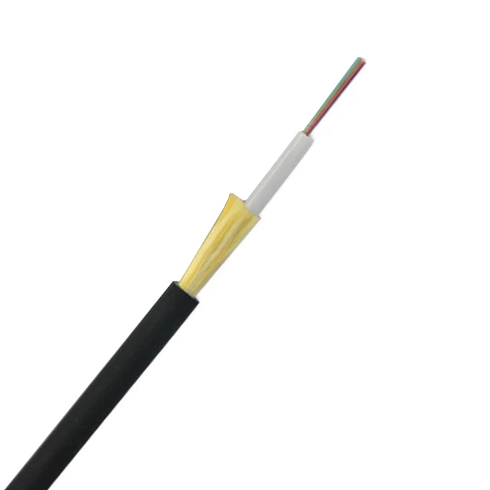 Indoor|Outdoor Fiber Optic Cable|12Cores Loose-Tube 250um FTTH Drop Cable Singlemode G657A1 LSZH