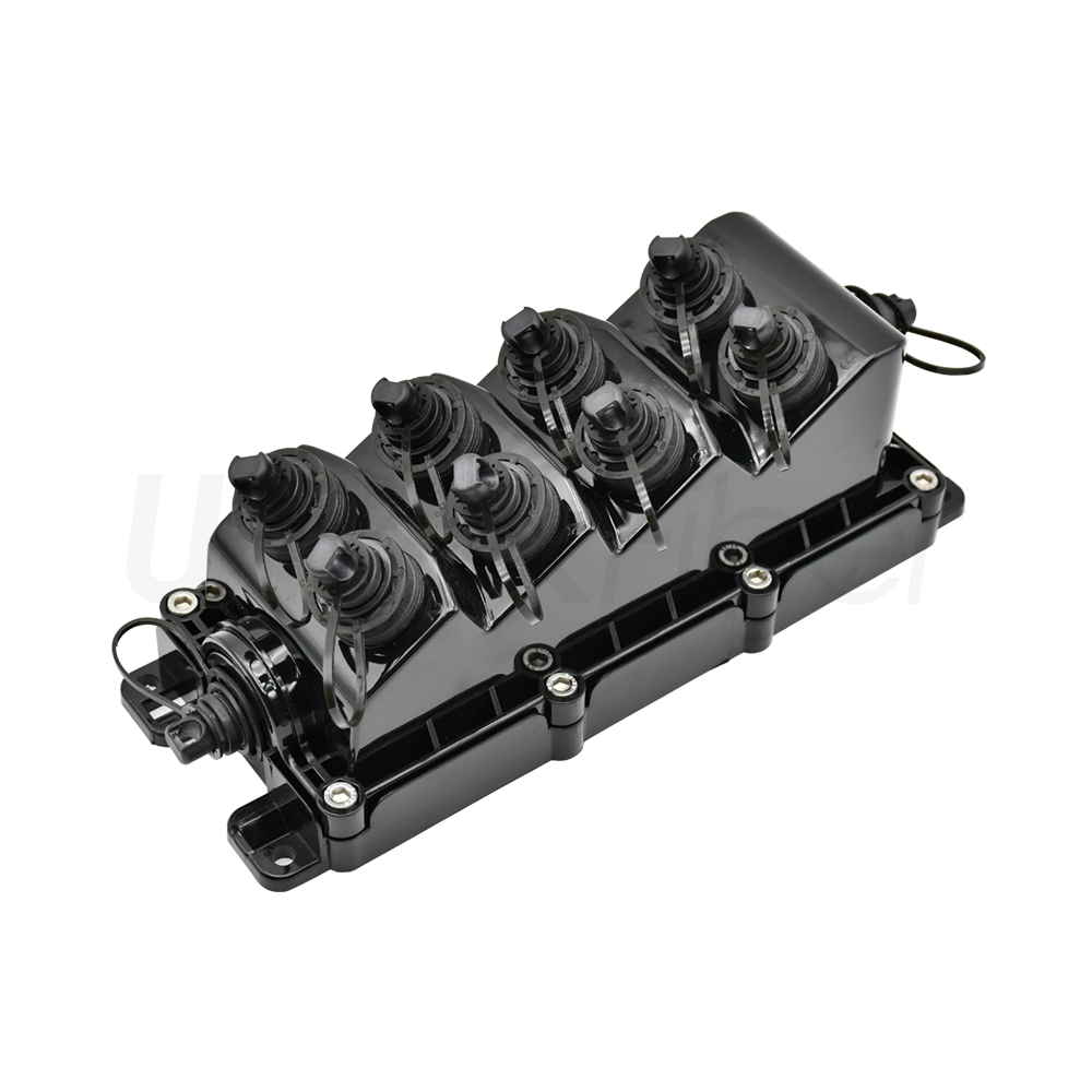 FTTA Outdoor Fiber Cabling Assemblies|8 Ports Optitap FTTA Waterproof Box IP67