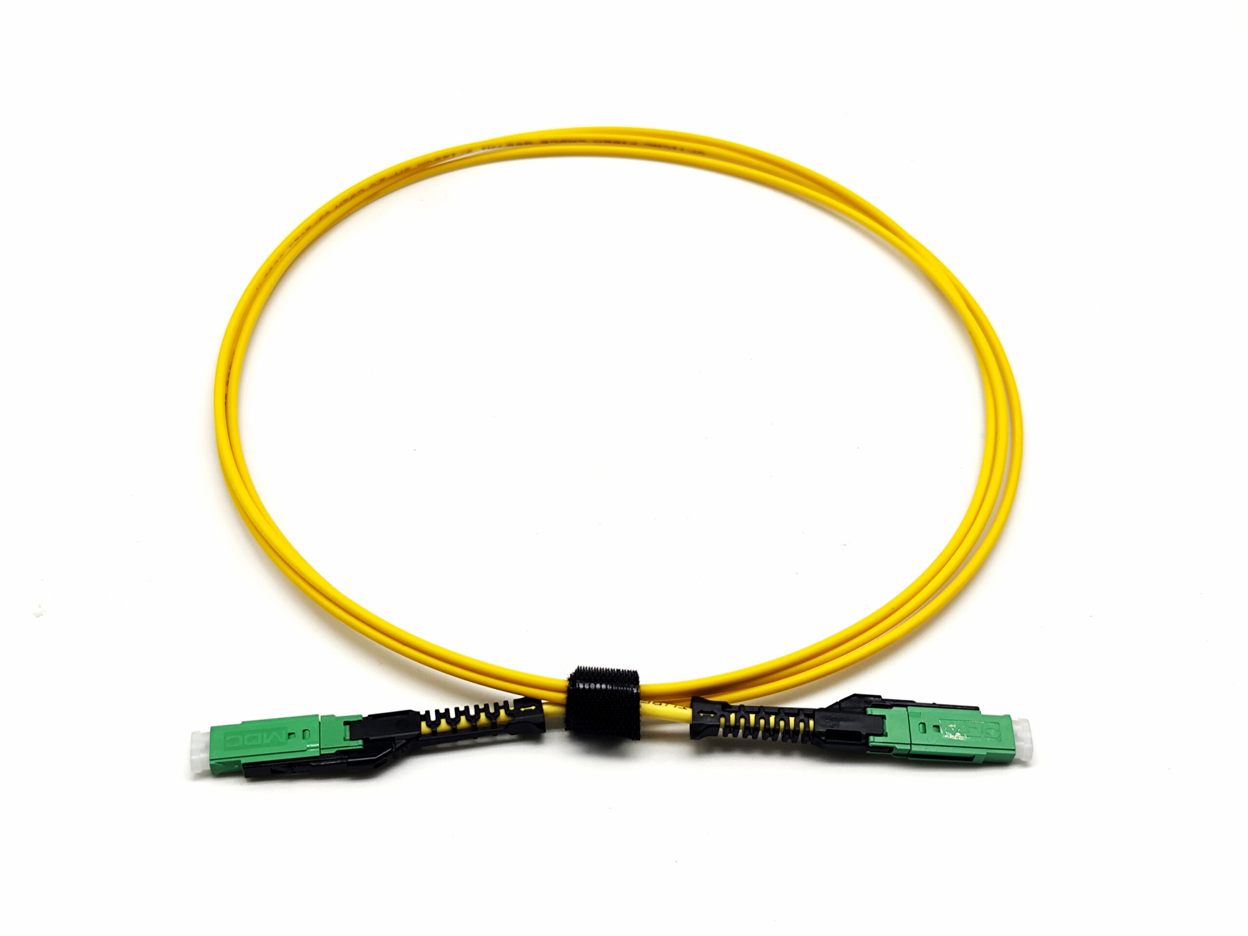 Fiber Optic Patch Cable|MDC/APC to MDC/APC Fiber Patchcord SM 9/125um G657A2 MicroDual Plenum Rated 2.0mm 3M