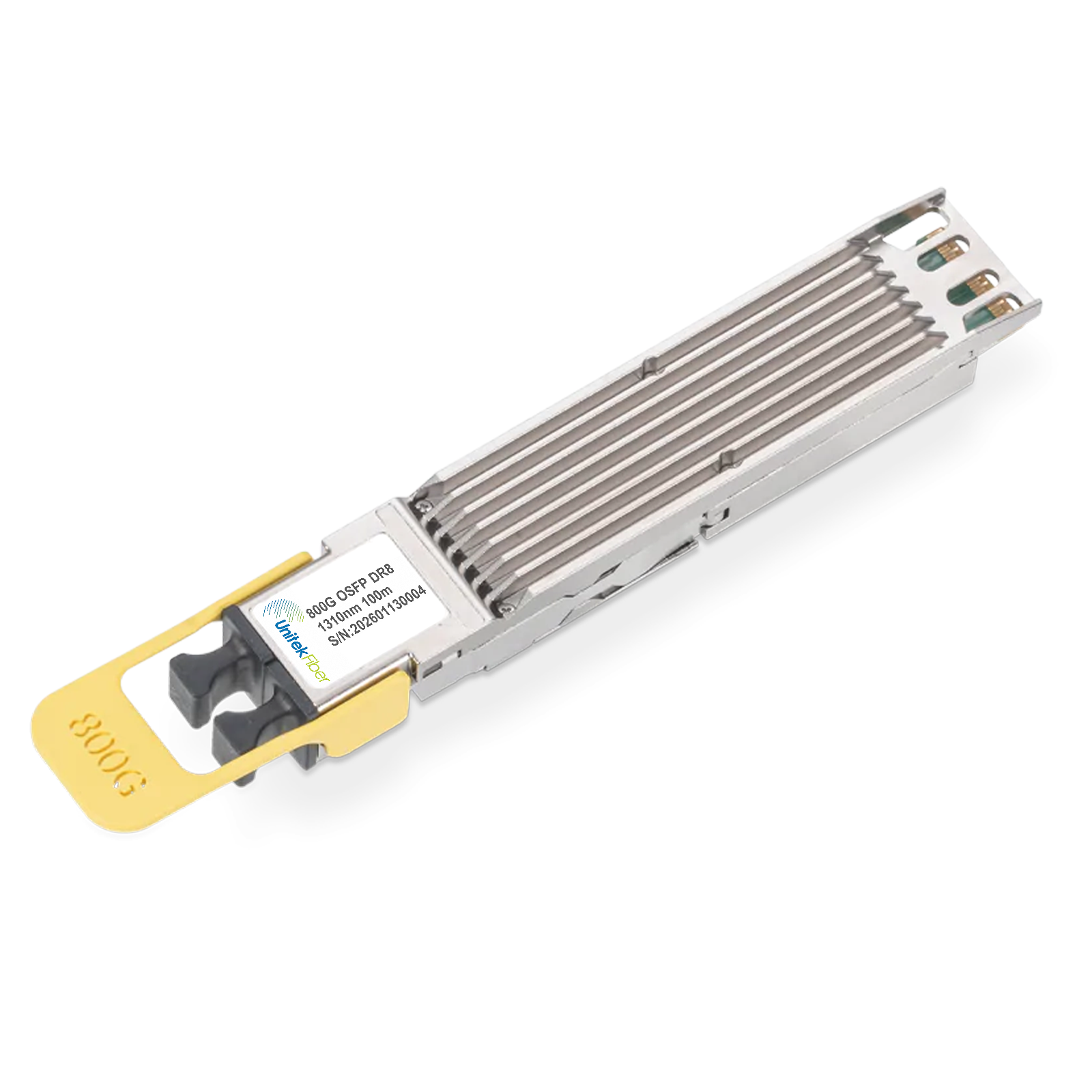 Optical Transceiver|Cisco Compatible 800G 2xDR4 OSFP Finned Top PAM4 1310nm 100m DOM Dual MPO-12/APC SMF